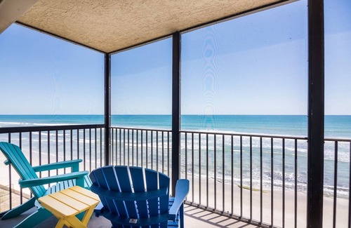 South Patrick Shores Apartment | You cannot get any closer to the beach! 2BR condo