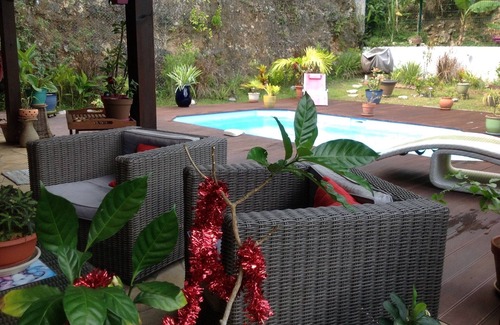 Le Gosier Apartment | Your holiday in a beautiful area with pool and spa