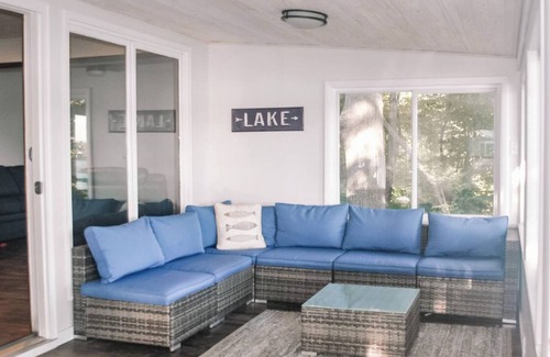 Newaygo House | Your lakeside story, powered by paddles and perfect moments.