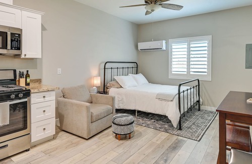 Yuma Townsite Apartment | Yuma Studio w/ Patio: Walk to Dining, Coffee Shops