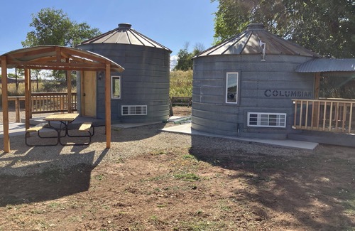 Monticello RV Rental | Yurts built from grain silos! Unique and cozy. Southeast Utah