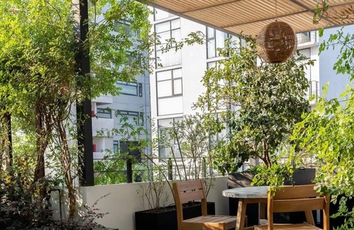 San Miguel Chapultepec Apartment | Zamorana I Modern 1-BR with Cozy Deck in Condesa