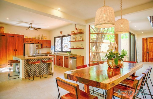 Puerto Aventuras Villa | Zen inspirated villa in jungle setting with AC, internet and pool!