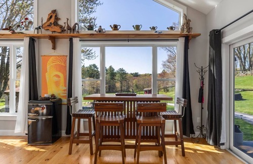 Uxbridge Apartment | Zen Inspired Retreat with Private Forest Trails