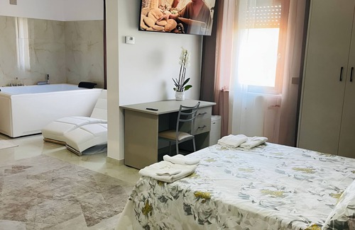 Zungoli Bed & Breakfast | Zen Oasis Suite, Refuge of tranquility and well-being, unique rejuvenating experience.