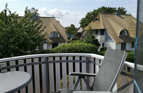 Wieck auf dem Darss Apartment | Zentrale Gelegene Fewo in Wieck a. Darß mit Süd- und Ost Balkon - Zeesenkoje