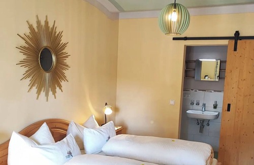 Hoslwang Apartment | Zimmer Sonnentor, Südseite mit Balkon, 1. Etage, 19 qm