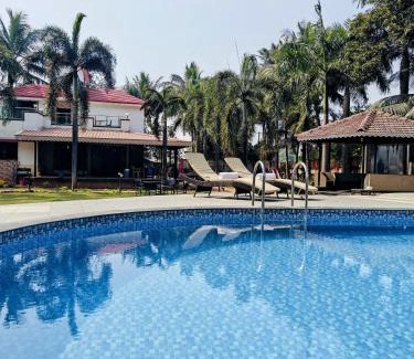 Karjat Apartment | Zio Origins- Pool, Play area, BBQ