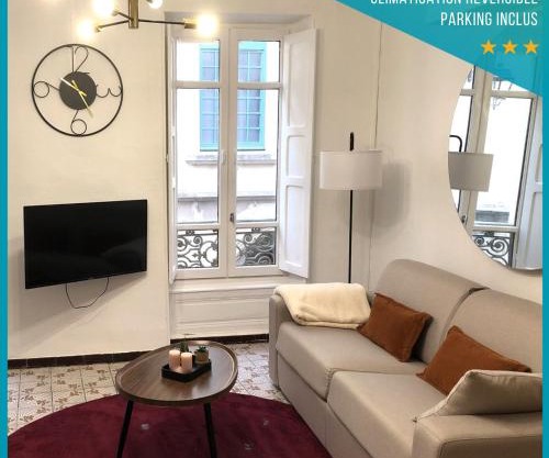 ღ Le Cypriano T2 au Centre de Valence AVEC PARKING