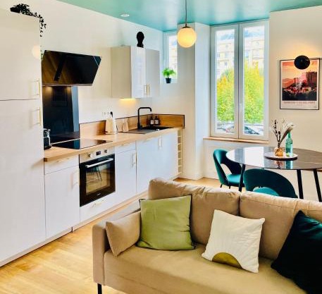 101 - Appartement élégant art déco près du centre ville