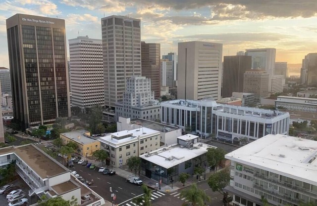 10th floor views in the Heart of San Diego