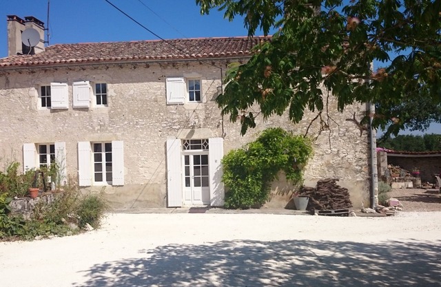 16th Century Farmhouse In rural france surrounded by bordeaux vineyards