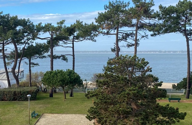 1BR+T apartment with balcony, parking and WIFI in Arcachon