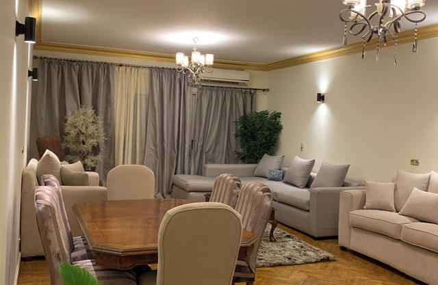 2-bedroom apartment in awesome Cairo with AC