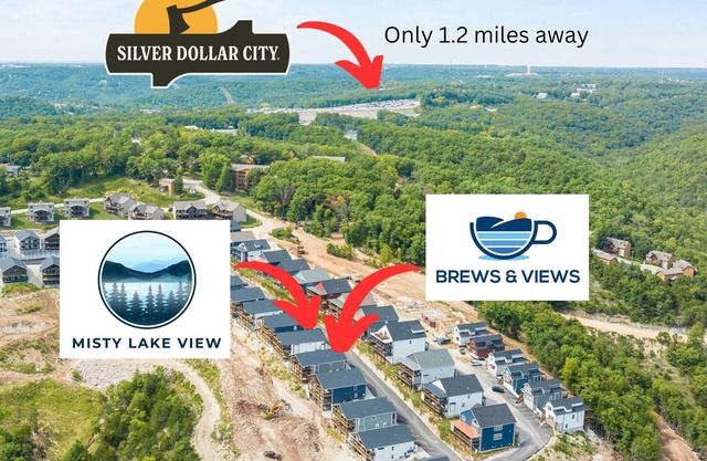 2 Homes 1mi to SDC Sleeps 56 Pools Sauna Hot Tubs