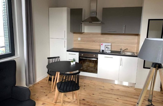 2-person air-conditioned 1-bedroom apartment near Aïga Resort Grand Suchet 201