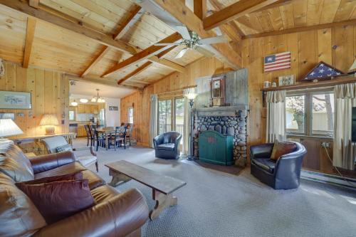 21 Mi to Slopes! Torch Lake Home with Private Beach