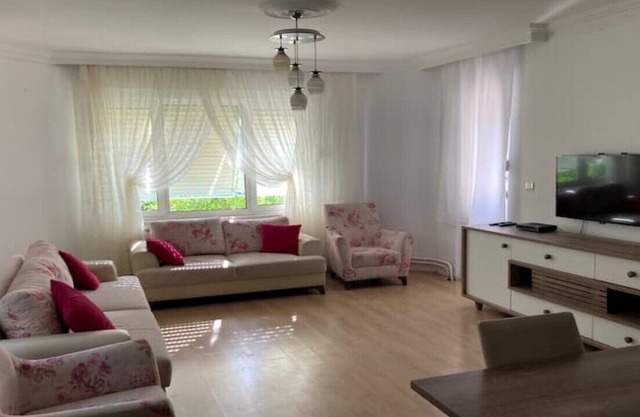 3+1 with a pool in Marmaris with a forest view
