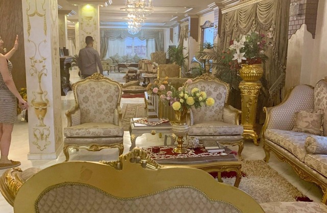 3-bedroom apartment in brilliant Giza Governorate with WiFi, fitness room