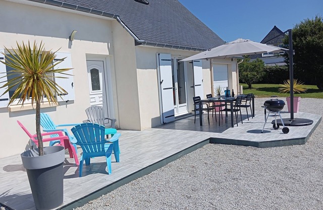 3* house in Crozon near the Aber beach with 4 bedrooms