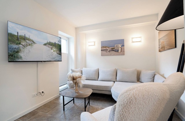 3 room apartment with sauna, wifi, balcony and dog