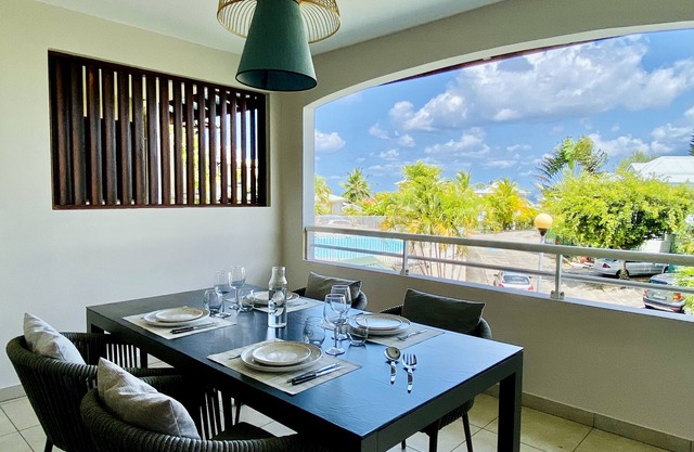 3 room luxury apartment with pool in Trois Ilets, dream holiday