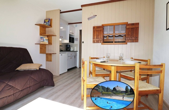 4-person studio, at the foot of the ski and mountain bike slopes (9)