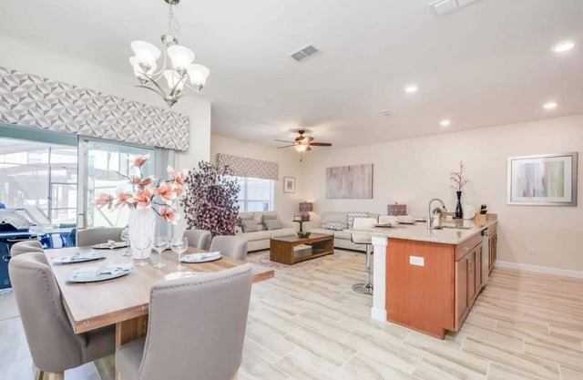4807- 4‑Bed Family Townhome + Private Pool at Storey Lake