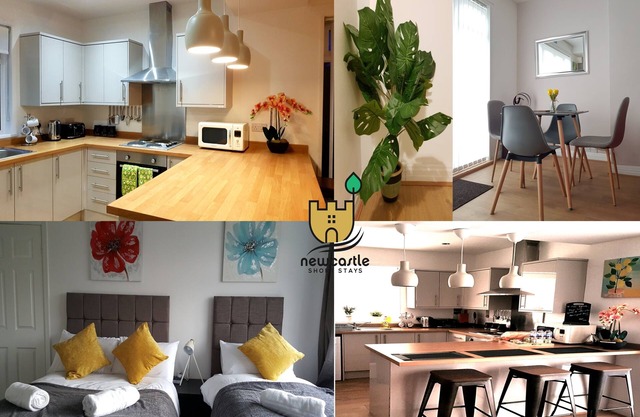 4Bed House+Free Parking+WIFI+Near Freeman Hospital+Jesmond Dene