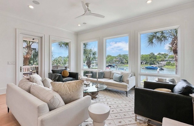 5 BR Waterfront Home in Wild Dunes w/Pool access & Boat Slip
