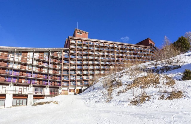 50m from ski slopes, 8th floor, view mountain, balcony, tv, 56m², Les Arcs