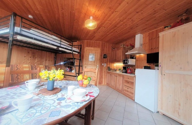 50m from ski slopes, Ground floor, tv, ski locker, 23m², Superdévoluy