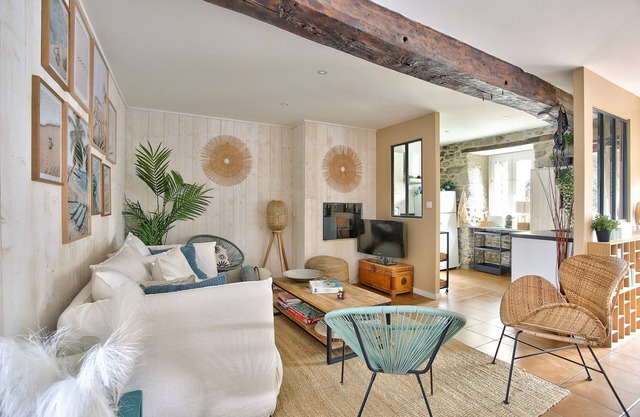 600m beach Saint-Suliac- Cottage for 4