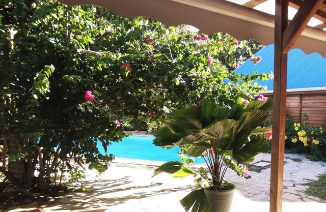 971F3 - Gîte Sud-Ô-Naturel, "Palmier" sea view