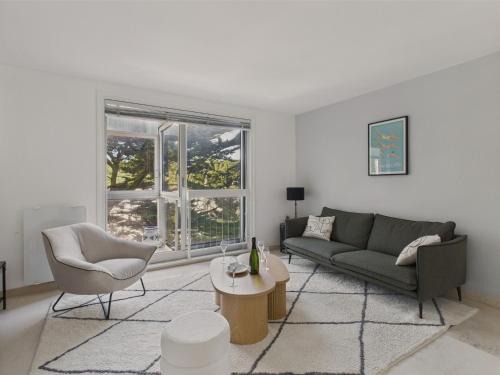 A 350m de la plage, appartement pour 2 - balcon