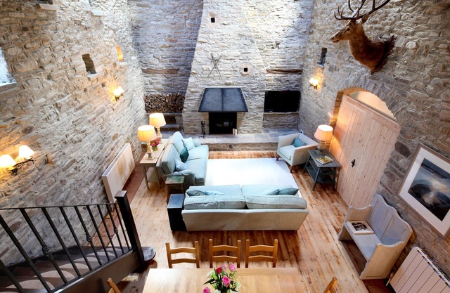 A beautiful 17th century stone barn conversion set within two acres of grounds