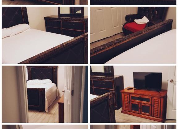 A beautiful queen bedroom