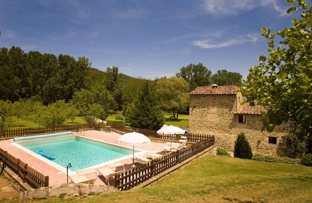 A beautifully restored 17th century mill with lovely pool