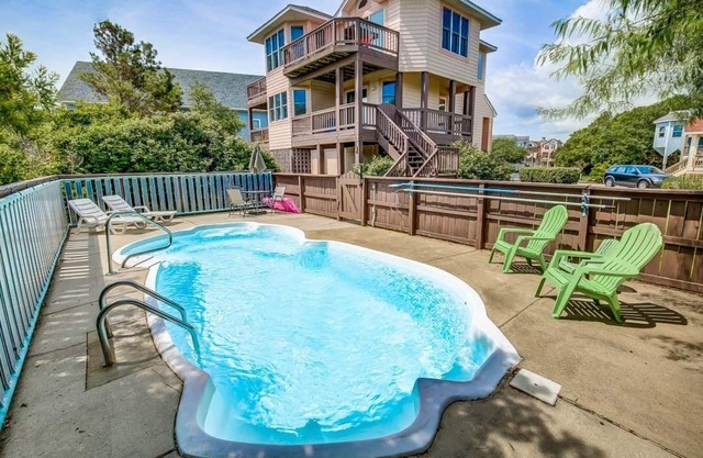 A Corolla Corral | Sound Side | Private Pool, Hot Tub | Corolla