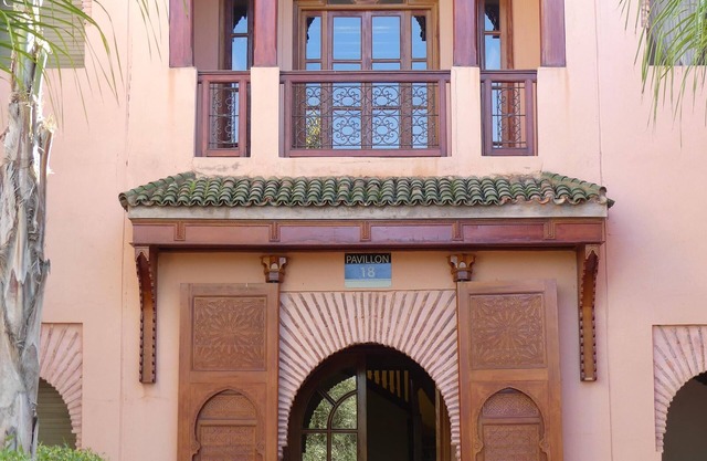 A haven of peace in the heart of the palm grove