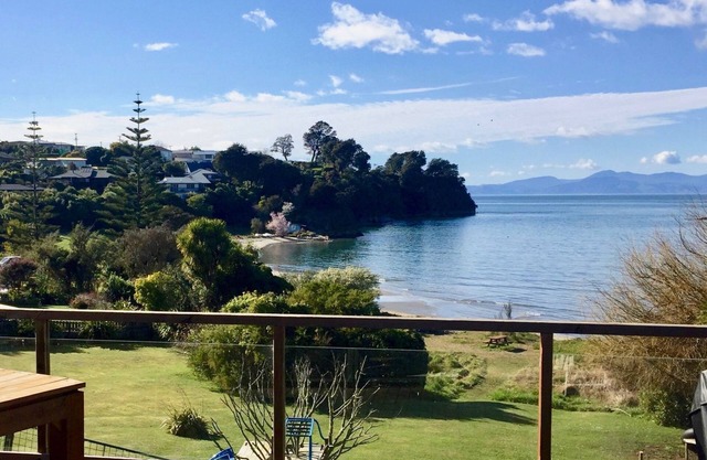 A large family home with beach access