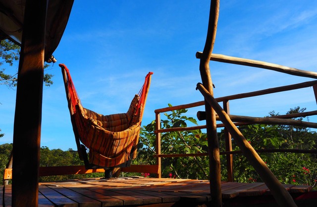 a romantic tropical jungle sanctuary by Manzanillo beach, close to Santa Teresa