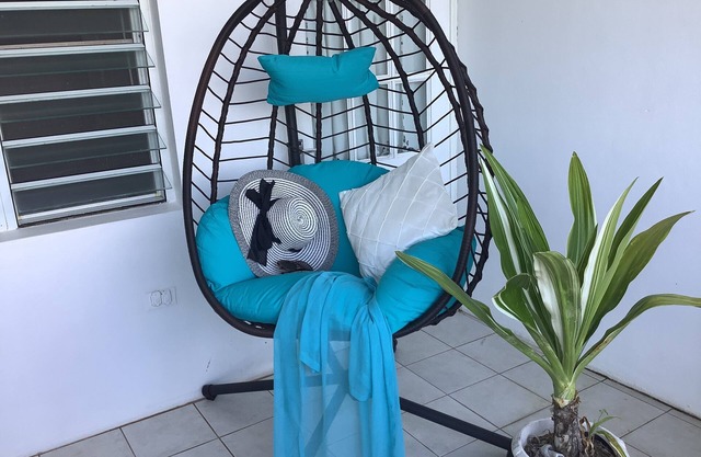 A Touch Of Class To Your Stay-Our Iconic Egg Chair.
