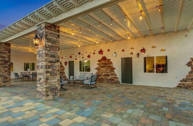 A true desert oasis in the coachella valley