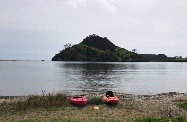 Absolute beachfront at Pataua South
