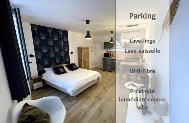 ALP Chartres - Cosy studio au cœur de Chartres avec Parking