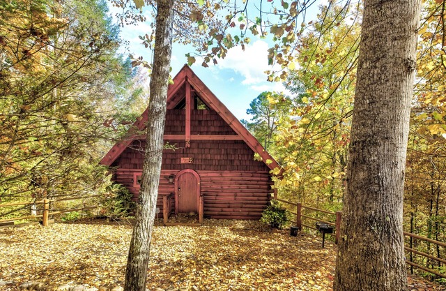 Alpine Rose Private Cabin With Hot Tub & Fireplace