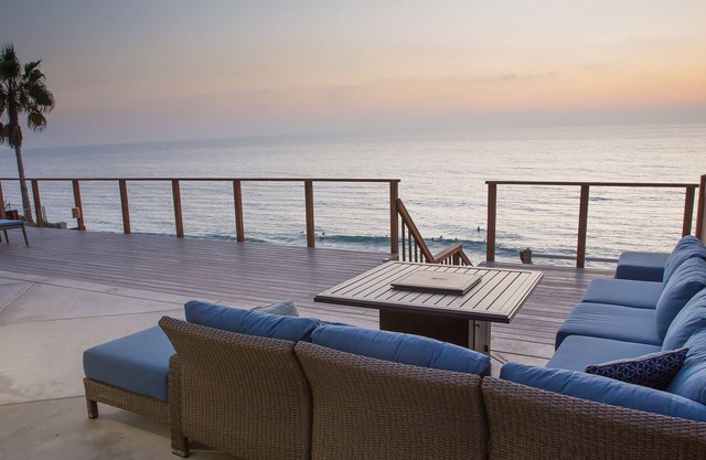 Amazing Beachfront Home; Oceanfront in Encinitas, CA w/ lots of Outdoor Space