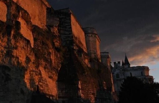 Amboise: Studio terrace at Villa la Loire with View Of The Castle (+ wifi)