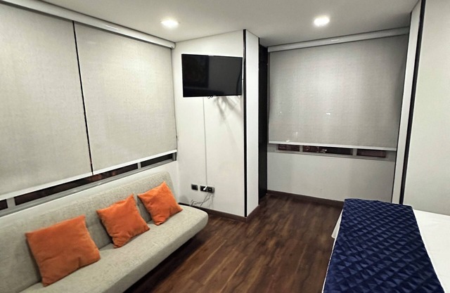 American Embassy, Apt 301, Corferias Bogota, agora, Movistar arena, Estcampi